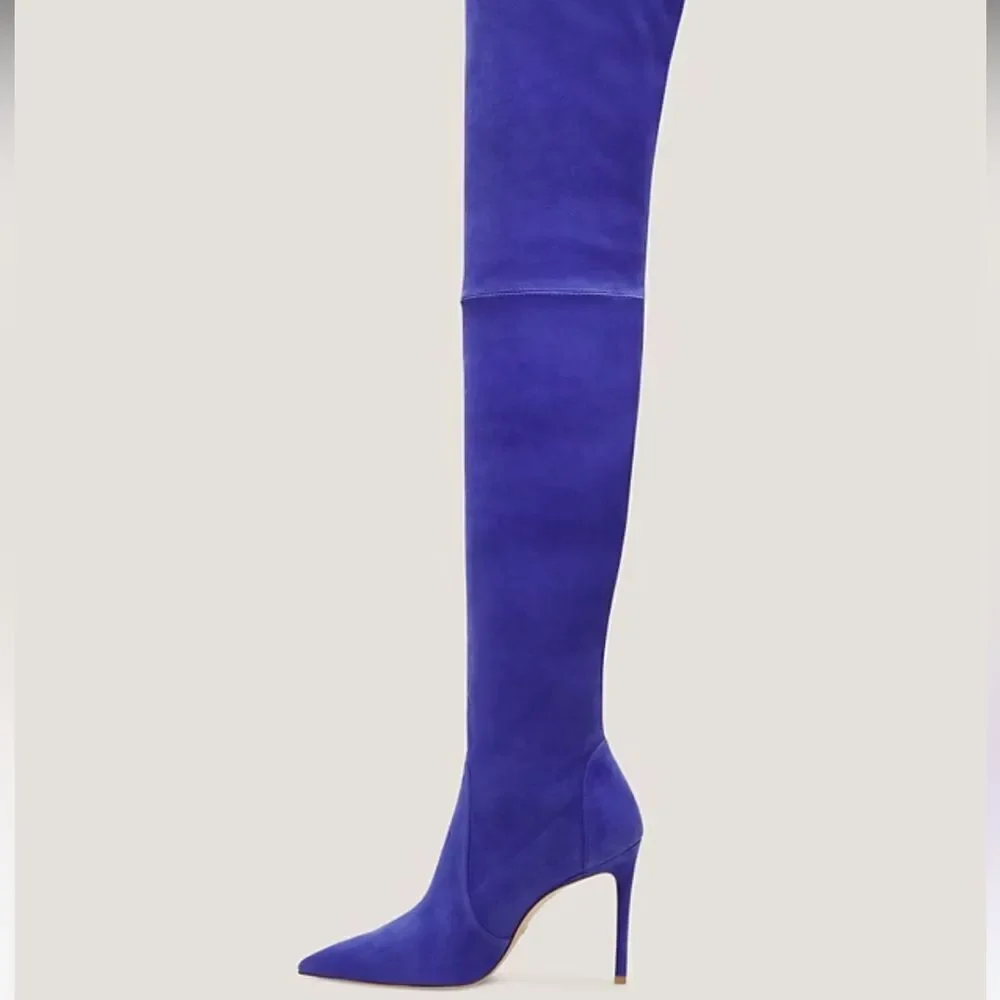 Stuart Weitzman Suede Thigh high boots